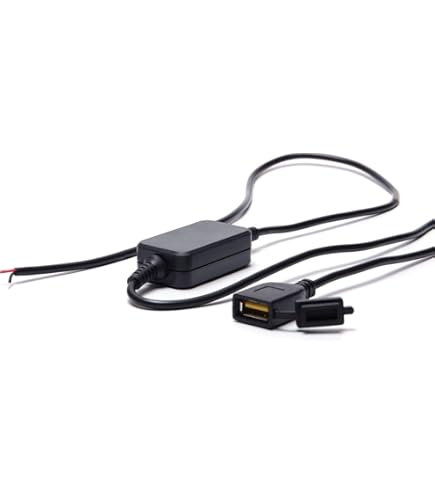 Amazon.co.jp: KICARYAJP バイク用 USB電源ソケット 12V-24V 5V