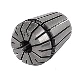 uxcell スプリングコレット　コレットチャック　旋盤ツール　ER25-7　6mm-7mm　シルバートーン　チャッキング