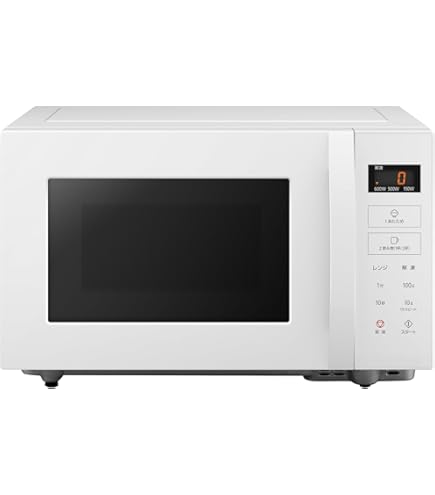 Amazon | パナソニック カウンタートップ 電子レンジ 単機能 フラット