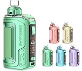 ギークベイプ H45 Aegis Hero 2 イージス ヒーロー 2 電子タバコ VAPE ベイプ 最大45W・IP67耐性・トップエアフロー採用｜Bシリーズコイル対応の小型ポッドモッド (Crystal Green)
