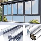 【2025 最新】窓断熱シート 窓ガラスフィルム 窓断熱フィルム 遮光シート 目隠しシート 窓用フィルム UVカット 窓用フィルム マジックミラーフィルム めかくしシート 紫外線カットガラス飛散防止 防犯フィルム 日差し対策 紫外線カットフィルム 90*400cm