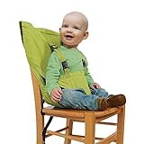 GudeHome ポータブル トラベル ベビー トドラー セーフティ ハイチェア インファント サック ベルト イージー シートカバー