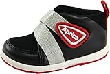 (アップリカ) Aprica AC0011 子供 キッズ ベビー ローカット スニーカー (12.0cm, ブラック)