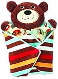 Zutano Swaddle Blanket, Bear by Nat and Jules [並行輸入品]