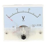Eremi（TM）DC 0-30Vアナログ電圧計アナログパネルメータ電圧テスター充電器医師Voltimetro dijital voltmetre medidorデpotencia
