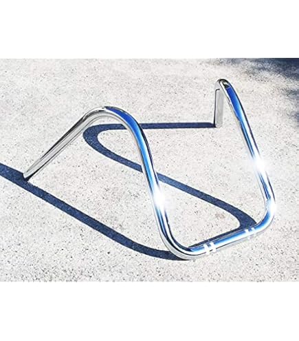 【極美品】　バリアルハンドルプレート　100mmシルバー　バリアルハンドル Amazon | 日本製 バイク メッキ仕上げ ハンドルバー 84ハン 22.2