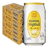 サントリー 角ハイボール 350ml 缶 24本×4ケース（96本）