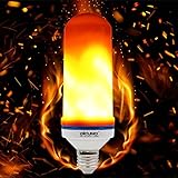 DiCUNO LED火炎効果電球 E26口金 フレームランプ Flame light 2018New led 炎がゆらゆら揺れて、雰囲気満点 パーティー/クリスマス/結婚式/誕生日/ご家庭にも最適 一