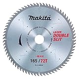 マキタ チップソー ダブルスリット 外径165mm 刃数72T 高剛性タイプ(造作用) A-48549