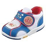 ＜取寄＞ アンパンマン　大人気！アンパンマンベビーシューズ♪　子供靴 ベビー シューズ スニーカー Moonstar ムーンスター　アンパンマンベビー08 ブルー ブルー 13.5cm