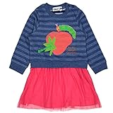 アスナロ（トップス ワンピース・チュニック） はらぺこあおむし ワンピース ベビー 女の子 ドッキング ERIC CARLE95 ネイビー