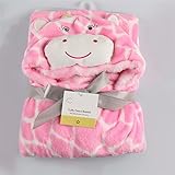 Pumpumly　ベビー バスローブ　あったか 吸水速乾 可愛い おくるみ 子供 フード付き タオル 動物柄 ポンチョ タオル 男の子 女の子 出産祝い プレゼント ギフト