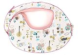 真理子ベベプレミアムメモリーフォームD字型授乳クッション、3D曲線デザイン、授乳の専門家が推奨（並行輸入品） (forest)