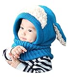 (ピーキー)Peigee 可愛い ニット帽子 ウサギみみ ベビー キッズ 赤ちゃん 子 子供用 かわいい 防寒 出産祝い お誕生日 プレゼント 贈り物 選べる5色