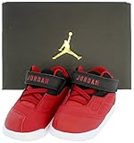 NIKE 【ナイキ / ベビーシューズ JORDAN ジョーダン ニュー・スクール BT 768904-601/ 11cm (US 5c) / ジムレッド×ブラック×ホワイト】 【並行輸入品】