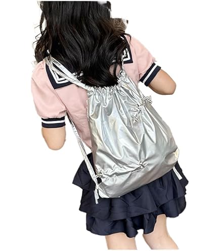 Amazon.co.jp: blessu ブレスユー ナップサック グレー : ファッション