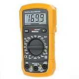 Protmex MS8233C 2000 カウンツ ミニ 液晶 画面 デジタルマルチメータ DC/AC 電圧 電流 抵抗 テスター とともに データ保持 バックライト ダイオードテスト 継続 た温度 