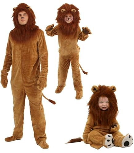Amazon.co.jp: Yavoluy ライオン コスプレ衣装 ライオン 着ぐるみ