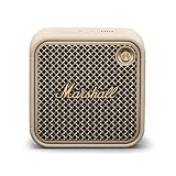 Marshall Willen II ワイヤレス ポータブル 防水スピーカー クリーム 連続17時間再生 IP67防塵防水 急速充電 超小型