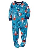 カーターズ Carter's パジャマ カバーオール 長袖 足つき キッズ 子供服 綿リブ100% 1-Piece Snug Fit Cotton PJs 5T (105-112cm)