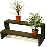 Welcome wood 　ウッドステージ90型　2段タイプ　色はUB　アンバーブラウン　【完成品】　組み立てる必要なし！！個別に移動できるのでとっても便利！！