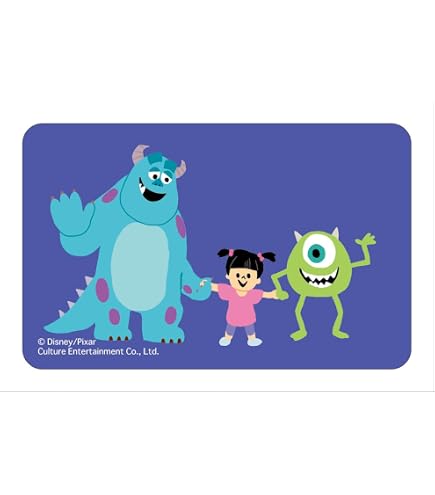 Amazon | Disney キャラクターステッカー モンスターズ・インク/マイク