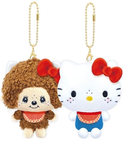 Amazon.co.jp: セキグチ(Sekiguchi) キティ×モンチッチ ぬいチャーム