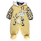 YideaHome 子供 服 キッズ ベビー 長袖 ボディスーツ 足カバー付 コスチューム 肌着 防寒 仮装 年賀状撮影