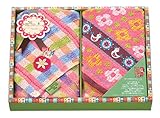 日繊商工 monumonu wonderland モヌワンダー (ウォッシュタオル2枚) ピンク MN-1077