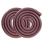 Jolieer 衝撃吸収 ケガ防止 コーナーガード コーナークッション 赤ちゃん舐めても安心 けが防止 2M×2個入 (U型, ブラウン)