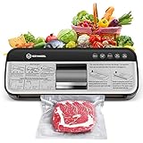 VERYMODEL 真空パック機 全自動 乾湿対応 65Kpa 家庭用 業務用 脱気密封 鮮度長持ち 真空シーラー 多機能 5つのモード