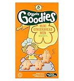 Organix Goodies Organic Mini Gingerbread Men From 12+ Months 5 x 25g (Pack of 2) - Organixは12+ヶ月、5×2
