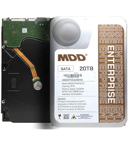 MDD 12TB MD12TBGSA25672DVR 監視ストレージ用 Amazon | MDD 12TB 7200 RPM 256MB キャッシュ SATA 6.0Gb/s 3.5インチ