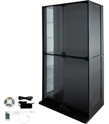 Amazon.co.jp: コレクションラック コレクションケース 5段 LEDライト