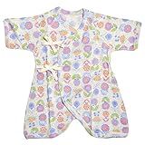 (オーシャンアンドグラウンド) ocean＆ground コンビ肌着 新生児 半袖 肌着 短肌着 1620146 FLOWER GARDEN フラワー ベビー 赤ちゃん ロンパース 女の子 男の子