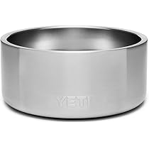 red yeti dog bowl