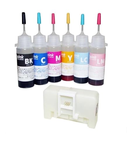 Amazon.co.jp: エプソン対応 詰め替えインク 100ML 大容量 互換 EPSON