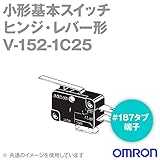 オムロン(OMRON) V-152-1C25 形V小形基本スイッチ (ヒンジ・レバー形) NN