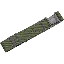 アメリカ軍放出品　実物　ガンベルト 米軍放出品 官給品 NSN リガーズベルト 44インチ - S＆C