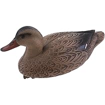 ラリック　鴨　置物 Amazon.co.jp: 鴨デコイ ダックデコイ 狩猟用 置物 (メス