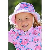 Sun Emporium ラッシュガード 薔薇柄 帽子 (46cm)