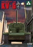 TAKOM 1/35 ロシアKV-5超重戦車 プラモデル