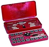 Century Drill & Tool 98900 Fractional Tap and Die Set 40-Piece [並行輸入品]