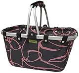 High Quality Cherry Large Aluminum Frame Basket