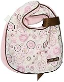 Caden Lane Classic Collection Bib Set, Pink Circle Dot, 2-Count by Caden Lane