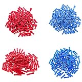 Dovewill 　400枚入り　メススペード　コネクタ　バットコネクタ　16-14AWG　22-16AWG