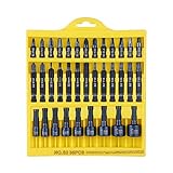 多機能スクリュードライバビットセット 修理ツールセット 磁気スクリュードライバビットセット 多目的 高品質 耐摩耗性 耐久性 35Pcs