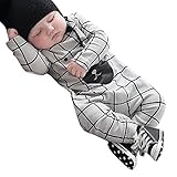 AmazingDeal 子供服 ロンパース ベビー爬行服 男の子 女の子 犬柄 ジャンプスーツ ルームウェア カバーオール　長袖 春秋 綿製品 連体衣装 可愛い (100（１２-２４ヵ月）)