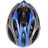 21ベントヘルメット 大人用子ども用 キッズ Aliciga 自転車ヘルメット 軽量 サイクリングヘルメット 調整可能 (ブルー)