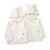 【アウトレット】coeur a coeur (クーラクール) うさみみパーカー(70～100cm)キムラタンの子供服 ピンク 70 (44111-151b)